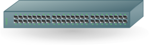 48 Ports Switch Clip Art